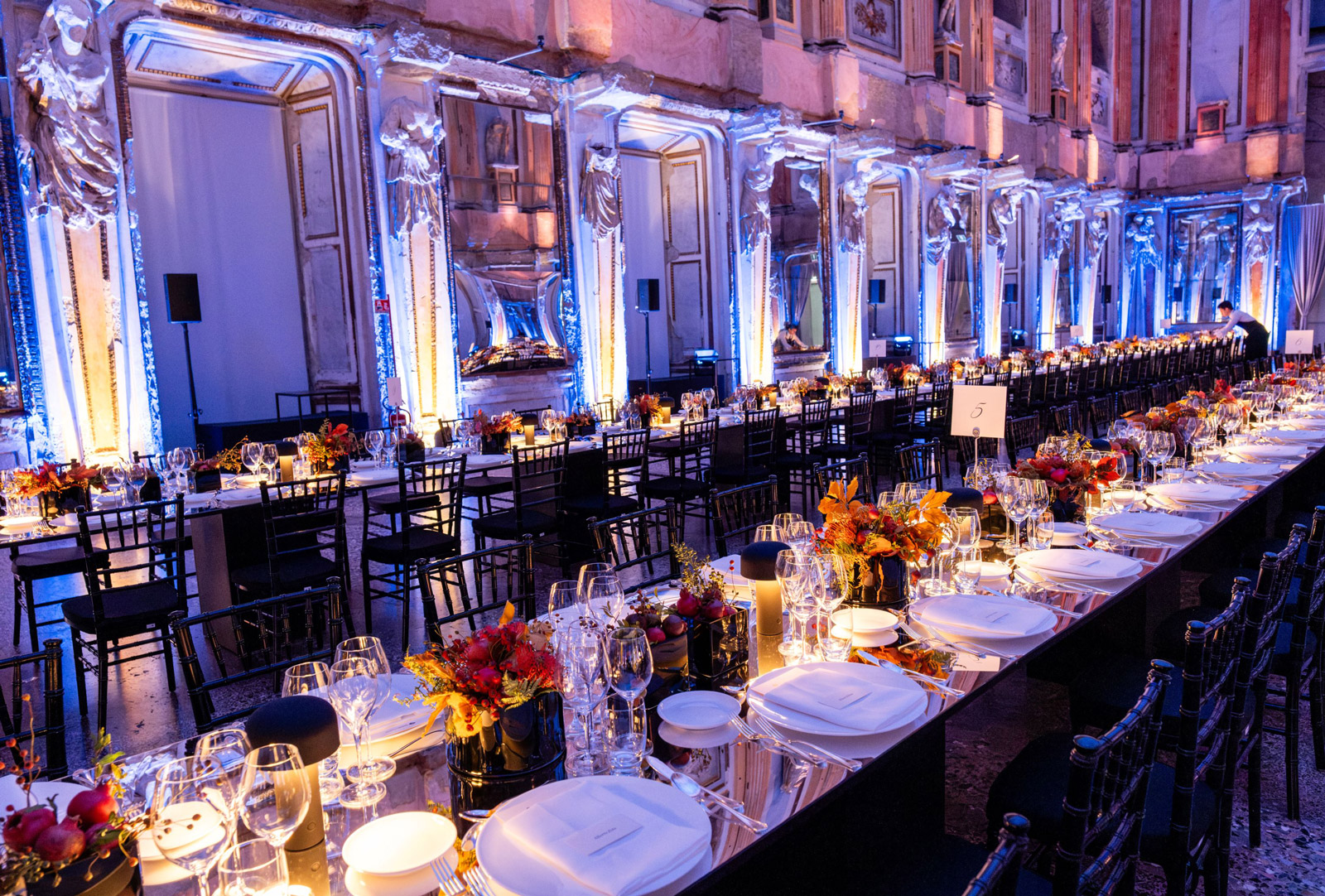 Evento aziendale a Palazzo Reale cena di gala - ACCAELLE Events | Organizzazione eventi e Wedding planner