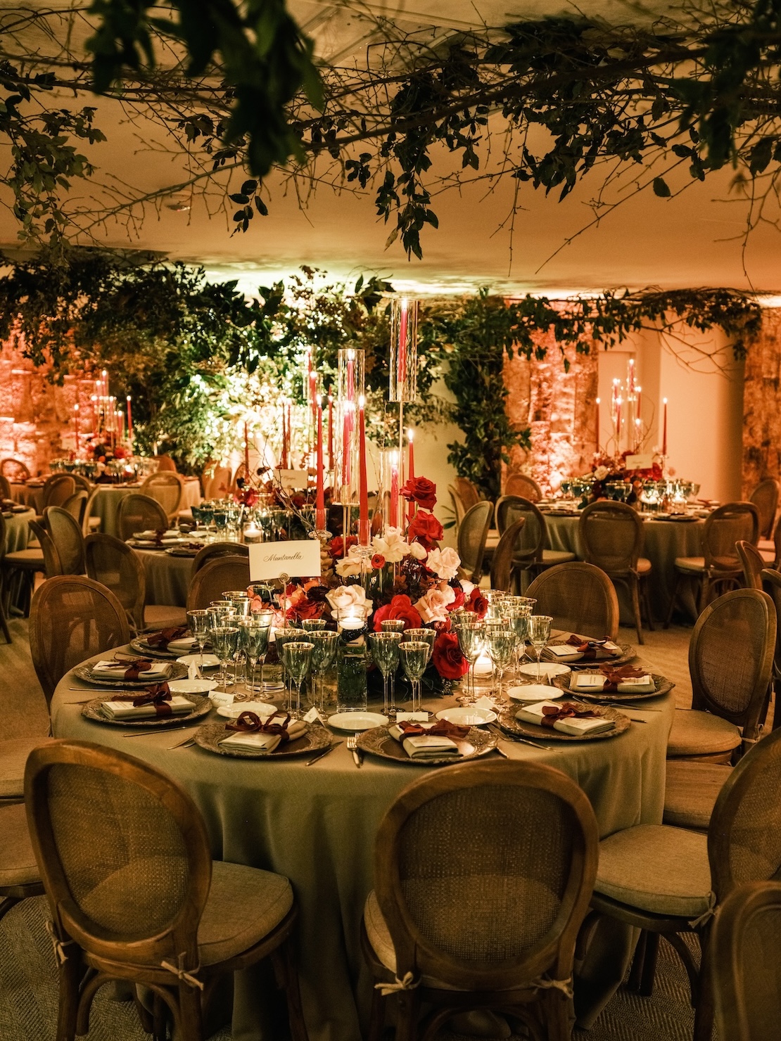 Tavolo in stile country per evento privato con cena romantica - ACCAELLE Events | Organizzazione eventi e Wedding planner